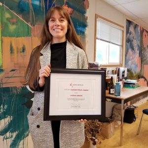 UBC Okanagan MFA student awarded 2019 Audain Foundation Travel Award