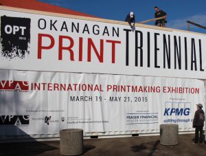 Okanagan Print Triennial: Exhibition organized by FCCS professor, Briar Craig