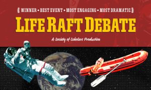 Life Raft Debate pits professors against each other for survival